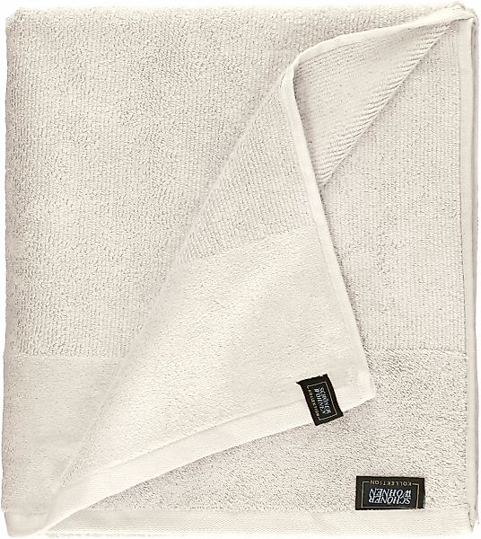 SCHÖNER WOHNEN-Kollektion Badetuch "Sense" mit Velourborte, hautschmeicheln günstig online kaufen