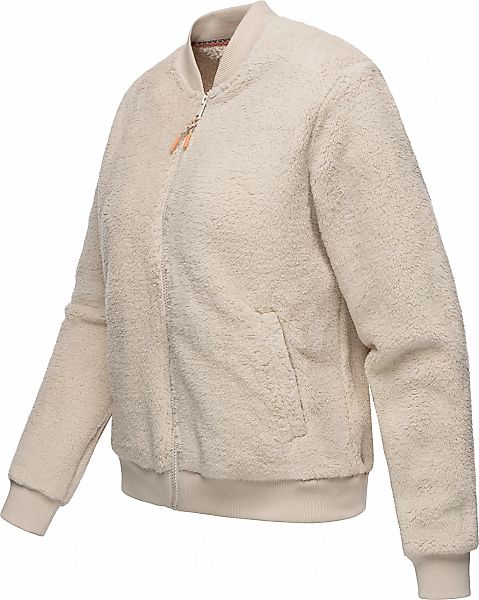 Ragwear Plüschjacke "Cairro" ohne Kapuze Flauschige Damen Übergangsjacke günstig online kaufen