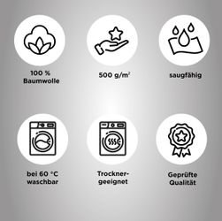 Dyckhoff Badetuch "Siena" in tollen Unifarben günstig online kaufen