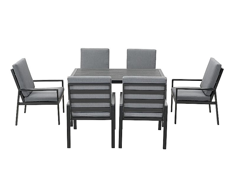 MeXo Gartenlounge-Set Lounge Gartenmöbelset Aluminium, (Garten günstig online kaufen