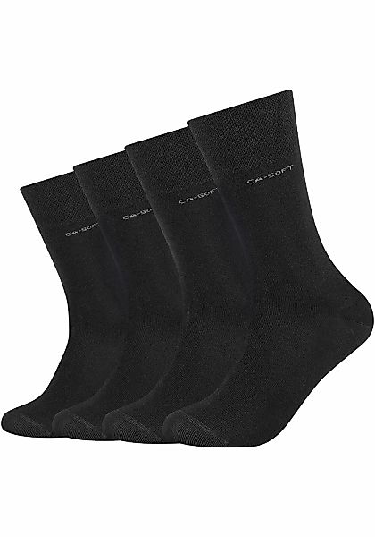 Camano Socken "ca-soft" 4 Paar, mit verstärktem Fersen- und Zehenbereich günstig online kaufen