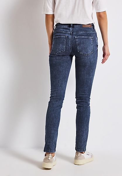 STREET ONE Slim-fit-Jeans, Middle Waist günstig online kaufen
