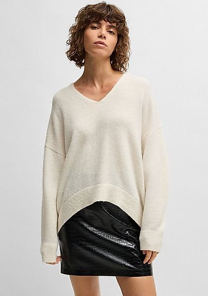 BOSS ORANGE Strickpullover "Fondella Premium Damenmode", mit überschnittene günstig online kaufen