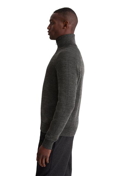 Marc O'Polo Cardigan aus Baumwoll-Schurwoll-Mix günstig online kaufen