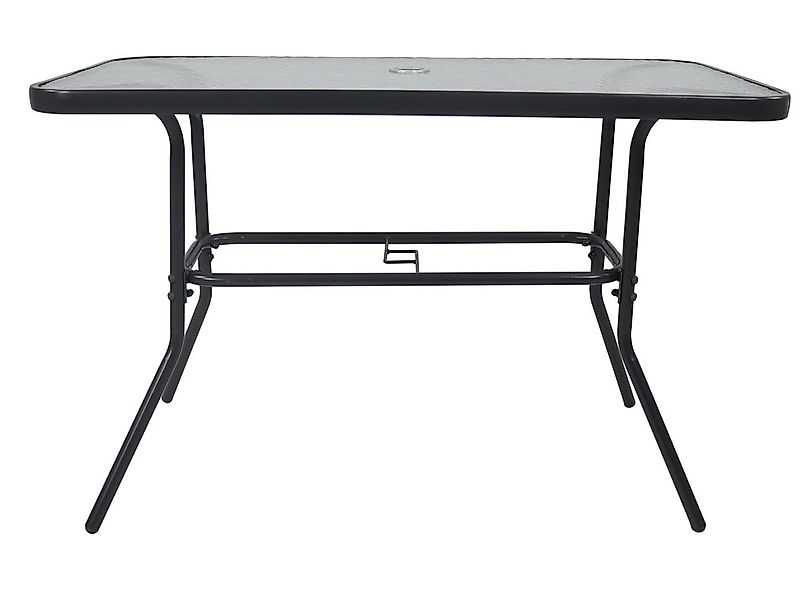 VCM Gartentisch Glas Gartentisch Esstisch Balkontisch 110x55 günstig online kaufen