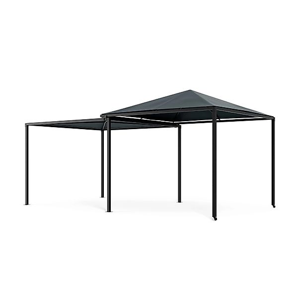 Blumfeldt ShadeMax Erweiterbarer Pavillon mit UV30+ Schutz Dunkelgrau günstig online kaufen