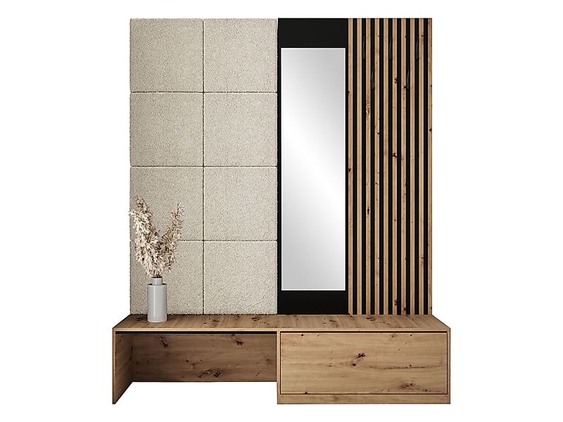MIRJAN24 Garderoben-Set Premium, (Komplett-Set, Schuhschrank, Spiegel, günstig online kaufen
