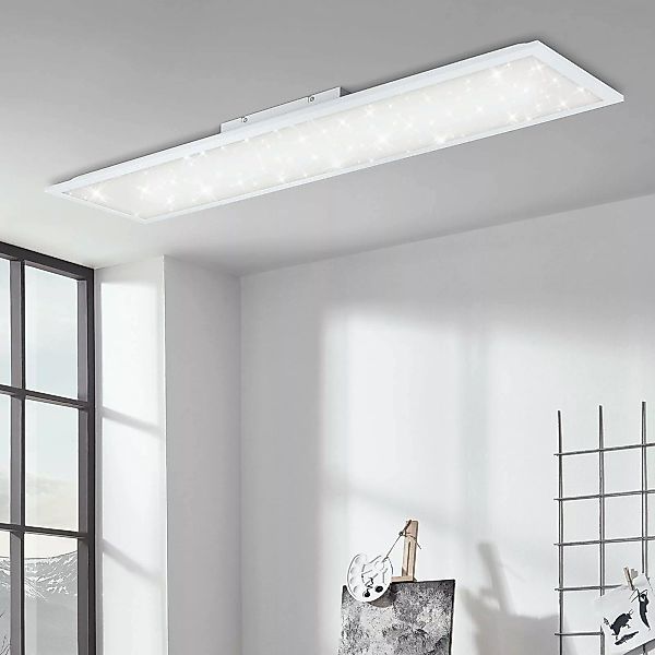 LED-Panel Pallas, weiß, dimmbar, CCT, 119,5x29,5cm günstig online kaufen
