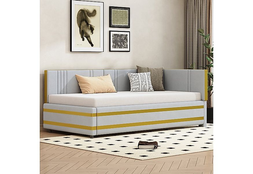 REDOM Polsterbett Sofabett,Einzelbett (Polsterbett,mit Lattenrost – Multifu günstig online kaufen