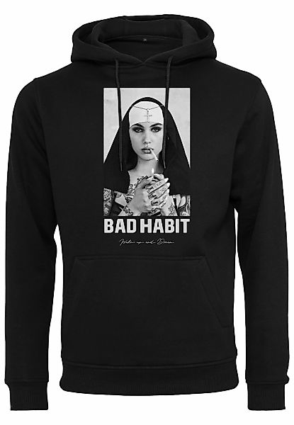 MisterTee Kapuzensweatshirt "MisterTee Herren Bad Habit Hoody", (1 tlg.) günstig online kaufen