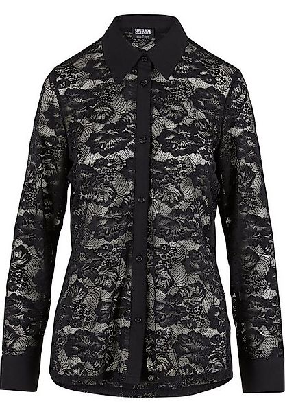 URBAN CLASSICS Klassische Bluse Urban Classics Ladies Lace Blouse günstig online kaufen