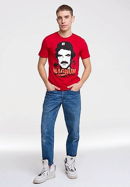 LOGOSHIRT T-Shirt MAGNUM mit großem Front-Print günstig online kaufen