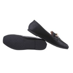 Ital-Design Damen Mokassins Freizeit Slipper Blockabsatz günstig online kaufen