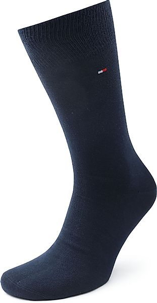Tommy Hilfiger 2-Pack Socken Birdseye Blau 004 - Größe 43-46 günstig online kaufen