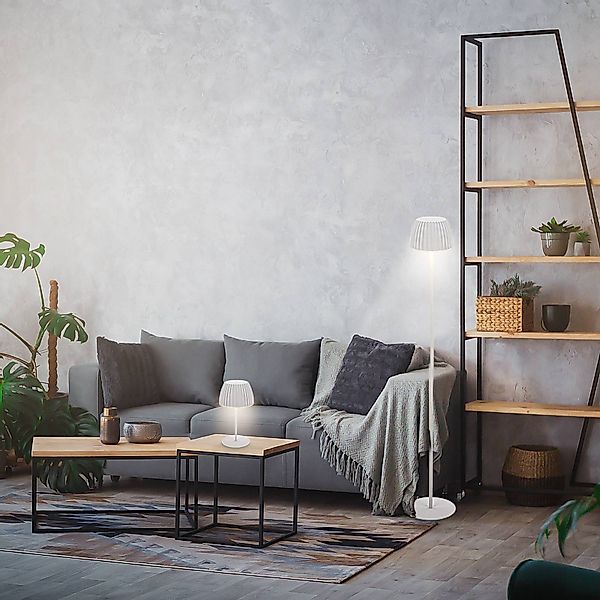 Briloner Leuchten LED Stehlampe Riffle Stehleuchte günstig online kaufen