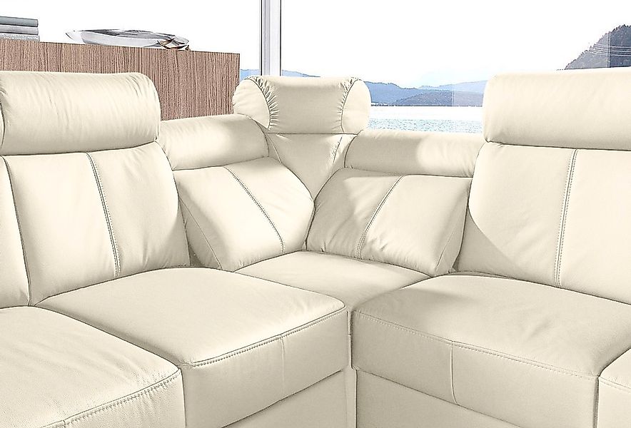 sit&more Ecksofa »Basel L-Form«, wahlweise mit Relaxfunktion günstig online kaufen