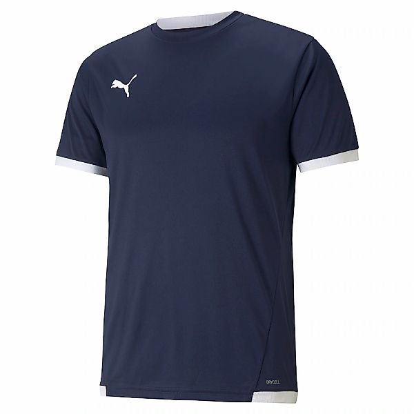 PUMA Fußballtrikot "TEAMLIGA JERSEY" Kurzarmdesign, sportlicher Stil, mit R günstig online kaufen