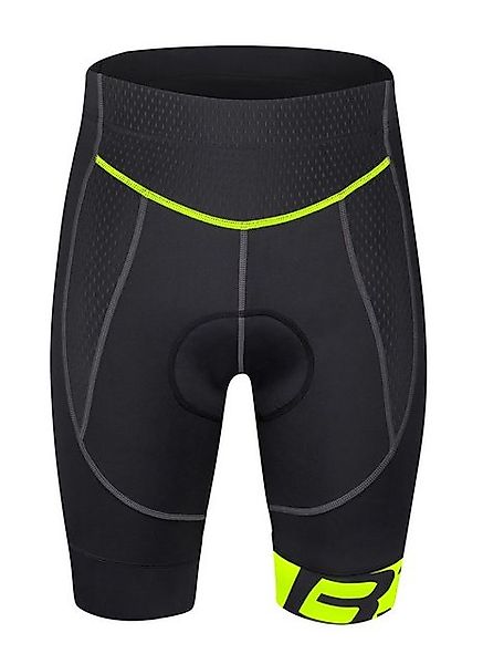 FORCE Fahrradhose shorts FORCE B30 schwarz-fluogelb günstig online kaufen