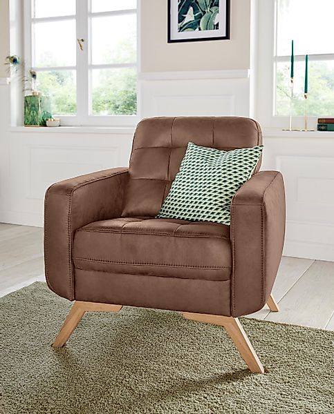 exxpo - sofa fashion Sessel "Fiord, Loungesessel", aktuelles Design, tolle günstig online kaufen