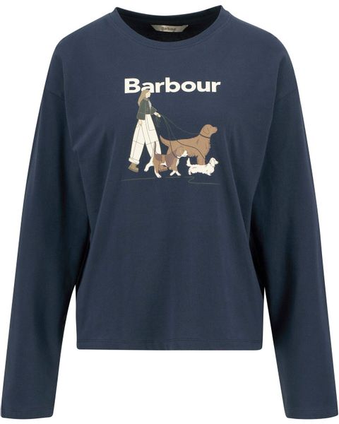 Barbour Langarmshirt Langarm-Shirt Woodhouse günstig online kaufen
