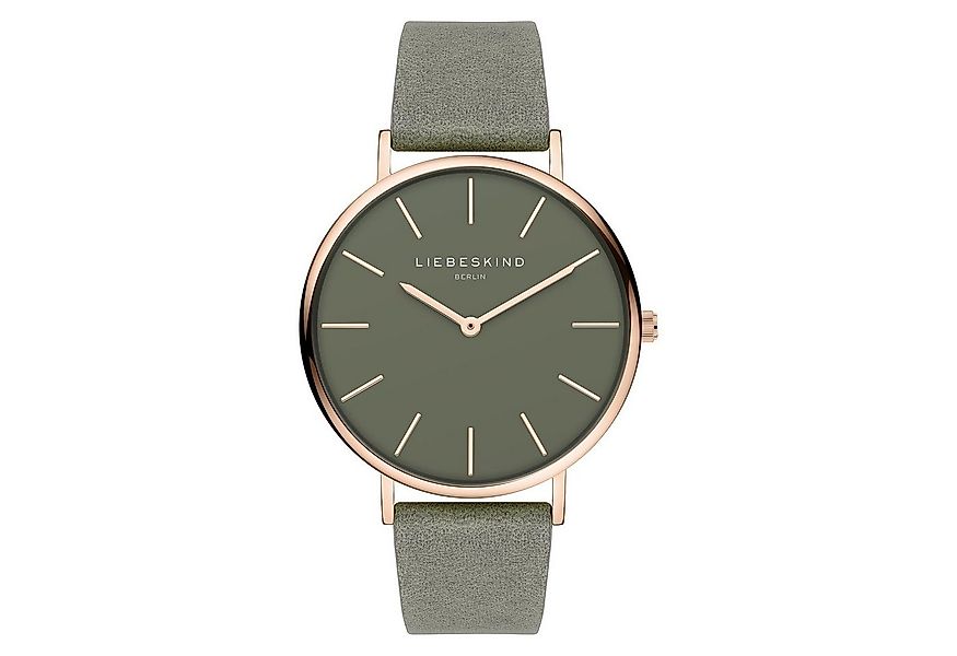 Liebeskind Berlin Quarzuhr The Simple Minimalist Echtleder günstig online kaufen