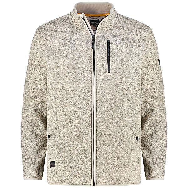camel active Strickjacke mit Elasthan Farbe beige Größe: 5XL günstig online kaufen