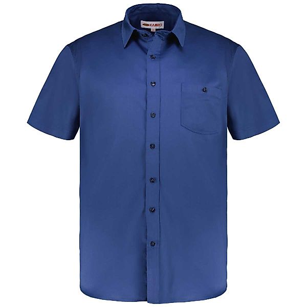 Kamro Freizeithemd mit Stretch Farbe blau Größe: 4XL günstig online kaufen