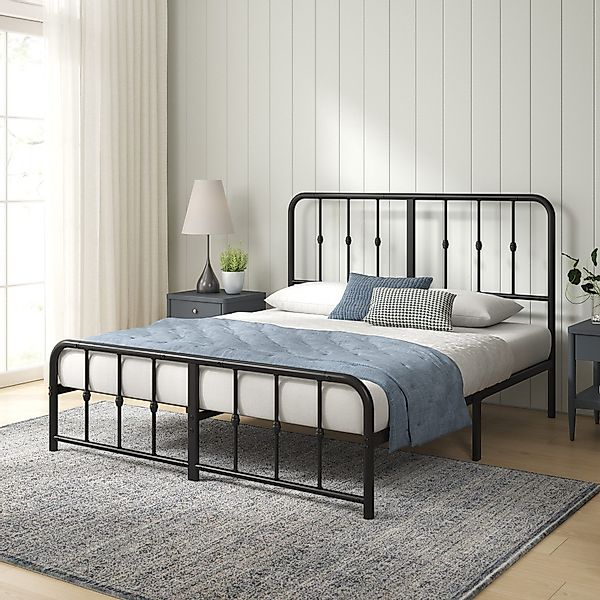 ZINUS Bettgestell Florence, Bett mit Kopf- günstig online kaufen