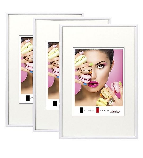 IDEAL TREND Bilderrahmen 2er 3er 5er Pack Photo Style Set Bilderrahmen Wand günstig online kaufen