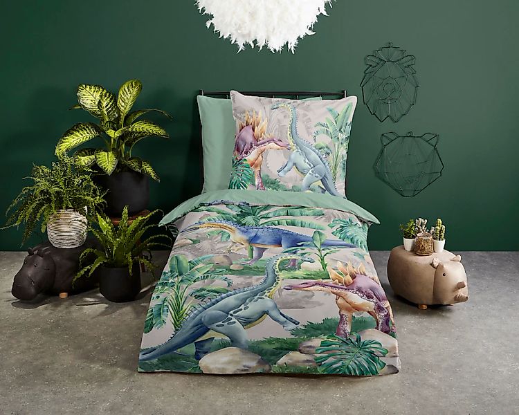 good morning Kinderbettwäsche "Century" 2 Stk. Baumwolle, 135x200, Reißvers günstig online kaufen