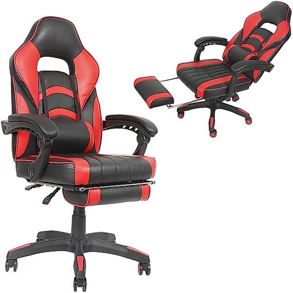 Mucola Schreibtischstuhl Gaming Stuhl Bürostuhl Kunstleder günstig online kaufen