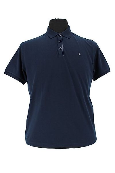 Mode Monte Carlo Poloshirt Polo-Shirt Knopf Marine günstig online kaufen