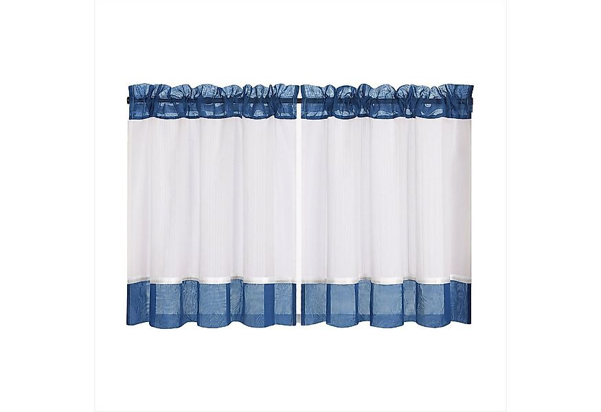 Joyswahl Scheibengardine (1 St), Stangendurchzug, transparent, Leinenoptik günstig online kaufen