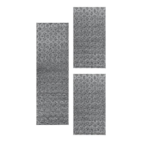 Carpettex Hochflor-Bettumrandung Geometrisch Design, Höhe 20 günstig online kaufen