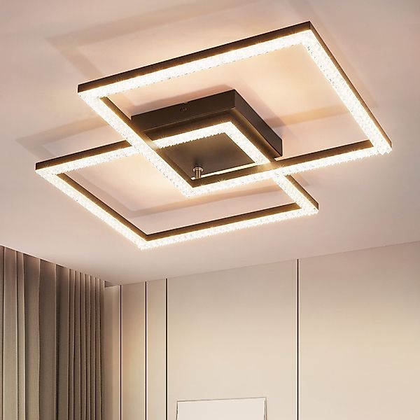 Nettlife LED Deckenleuchte Schwarz Flur Geometrisch günstig online kaufen