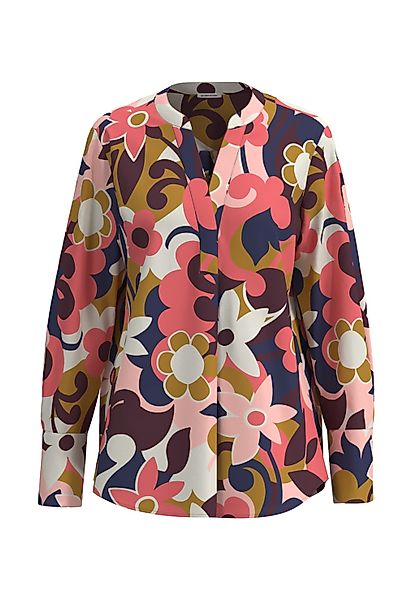 seidensticker Klassische Bluse "Schwarze Rose", Tunika Floral günstig online kaufen