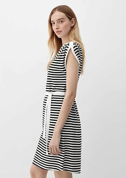 s.Oliver Minikleid Kleid aus Modalmix Raffung günstig online kaufen