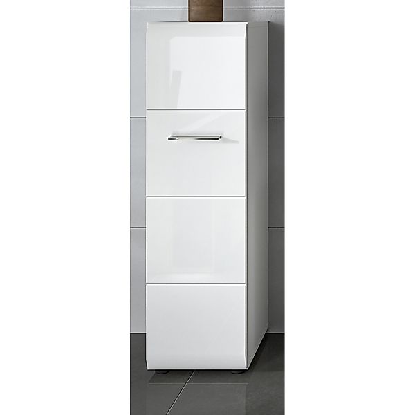 Inn.Furn Badezimmer Kommode in Weiß Hochglanz 30 x 106 cm Livia günstig online kaufen