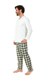 Normann Pyjama Normann Herren Schlafanzug lang günstig online kaufen