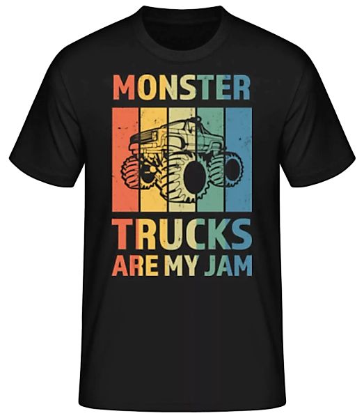 Retro Monster Trucks · Männer Basic T-Shirt günstig online kaufen