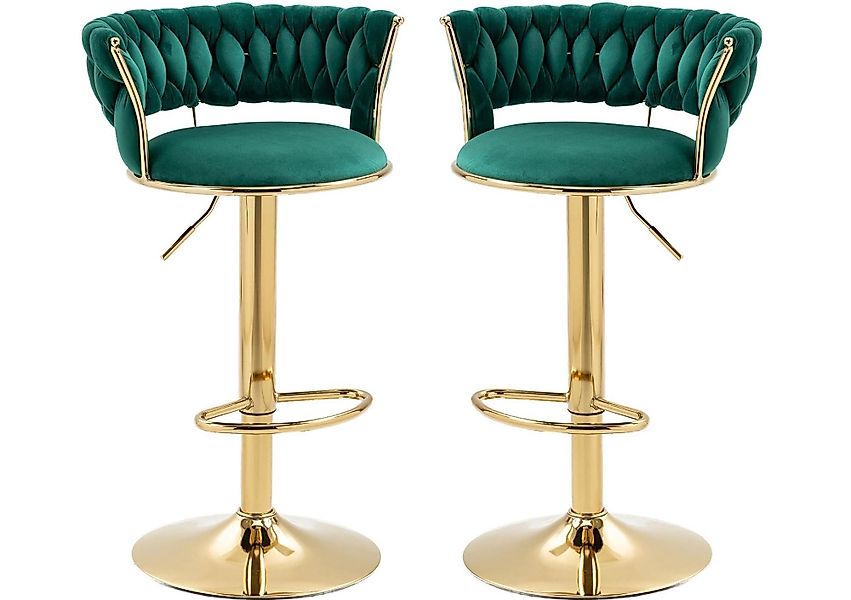 LVHOM Barhocker Set, goldene Stuhlbeine, moderne günstig online kaufen