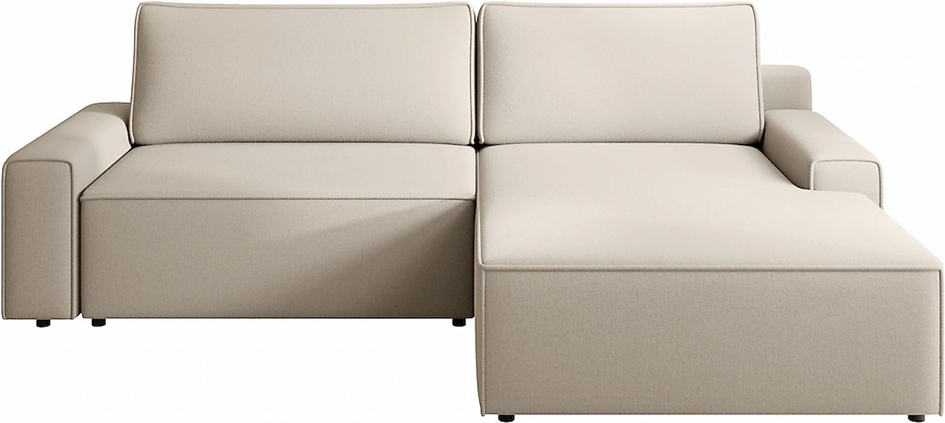 TRENDMANUFAKTUR Ecksofa »Challenge, Schlafsofa mit Bettkasten, Couch in L-F günstig online kaufen