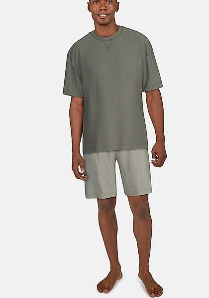 TOM TAILOR T-Shirt Kurzarm, Rundhalsausschnitt, basic, locker, elastisch, B günstig online kaufen