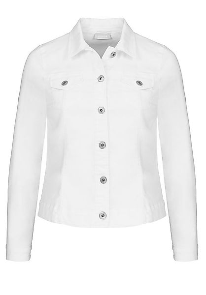 bianca Jeansjacke – Weiße Denimjacke mit günstig online kaufen
