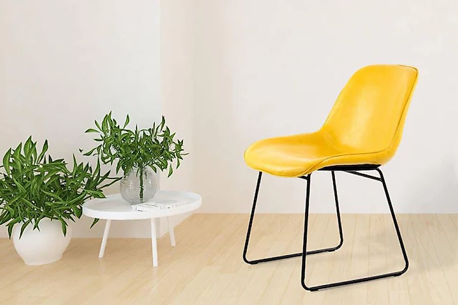 Kayoom Stuhl »Stuhl Cora 110 2er-Set, Esszimmerstuhl in robuster Aufmachung günstig online kaufen