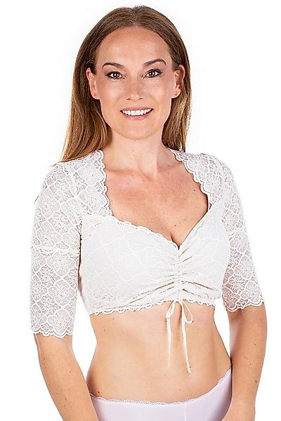 MarJo Dirndlbluse Dirndlbluse - WOLLBACH - schwarz, weiß günstig online kaufen