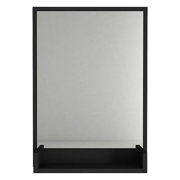 Wandspiegel Costa schwarz B/H/T: ca. 45x75x12 cm günstig online kaufen
