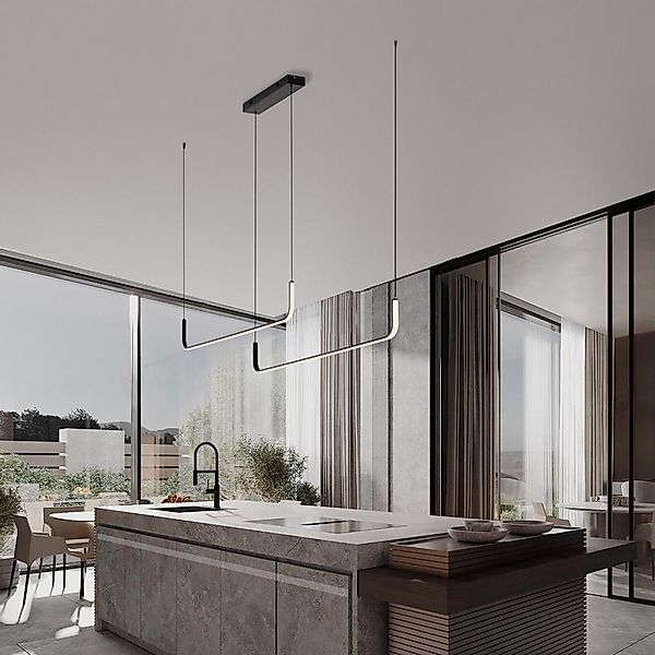 Nova Luce Pendelleuchte »STRITA« LED-Modul 1 Stk. Warmweiß günstig online kaufen