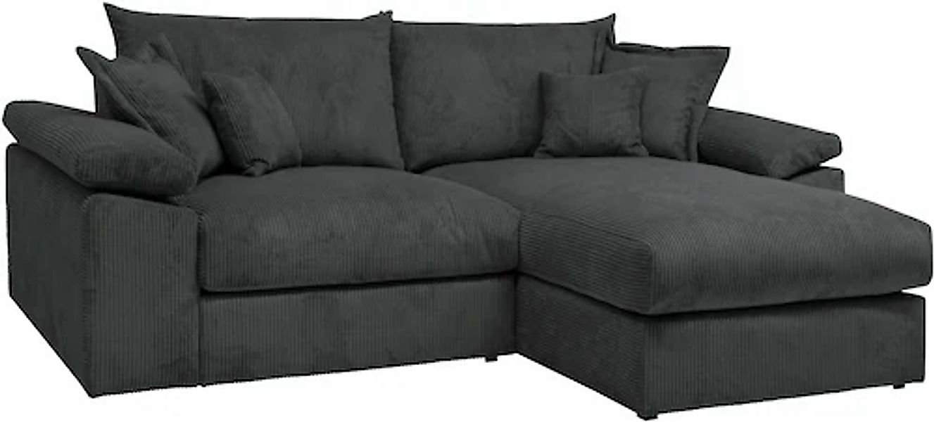 Home affaire Ecksofa »Soft&Cosy XL L-Form, B: 246 cm« günstig online kaufen