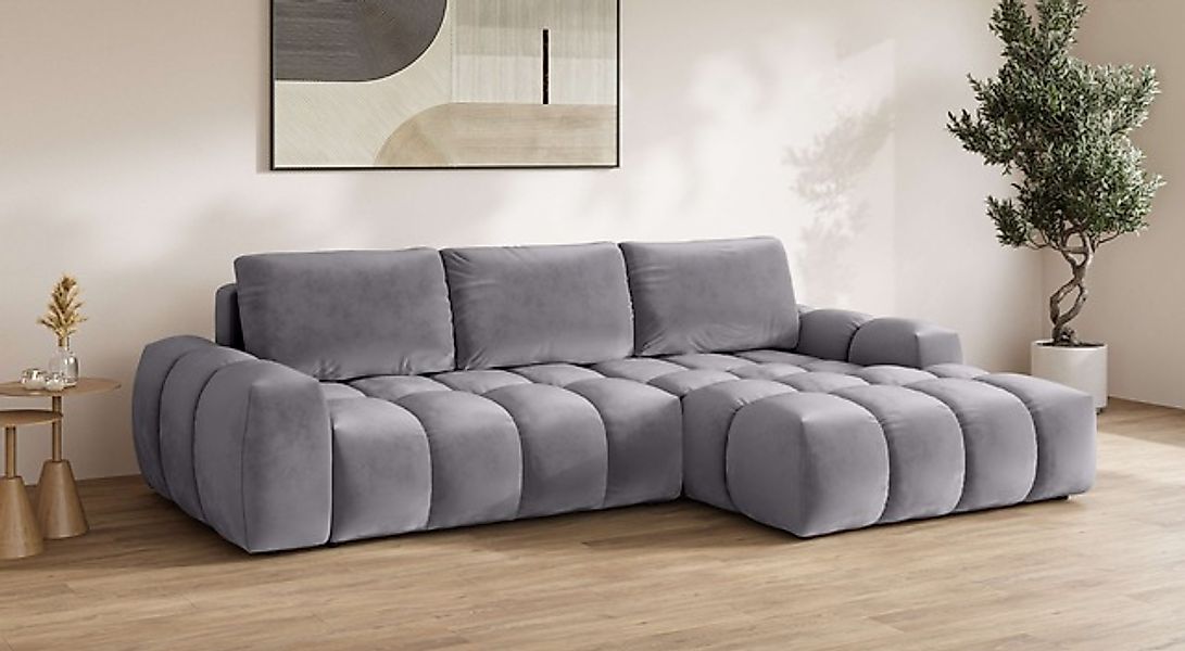INOSIGN Ecksofa »AZITA klein optionale Schlafsofa mit Bettkasten, B/T/H: 27 günstig online kaufen